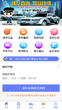 交管违章查询app